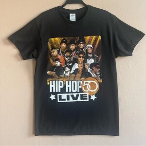 Hip Hop 50th Live Concert Tshirt Size Medium‎